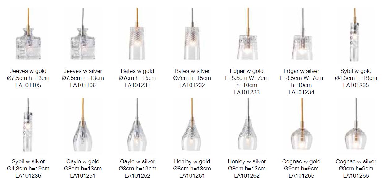 single crystal lamps by ebb & flow