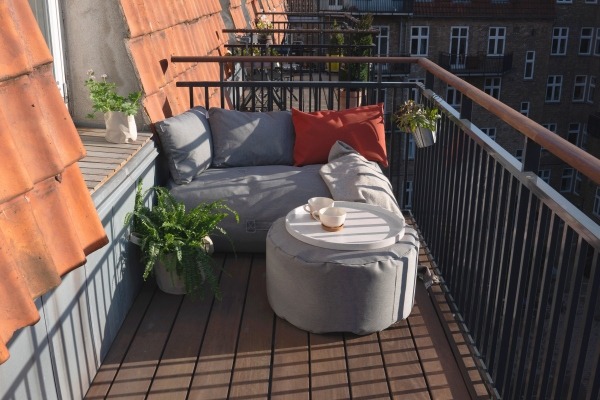 Garten Accessoires Lounge Cozy Balcony Outdoor Online Shop, drei Kissen