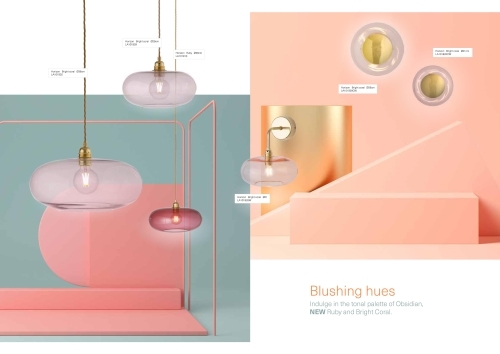 Skandinavische Designlampen aus Glas - Ovale Hängelampen von Ebb & Flow