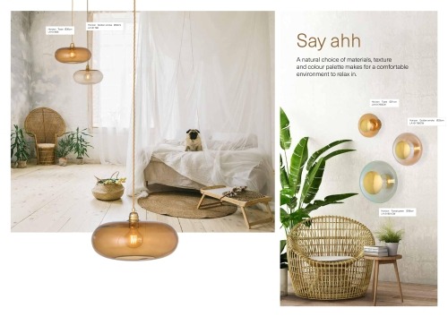 Skandinavische Designlampen aus Glas - Wandlampen im aktuellen Farb-Mix